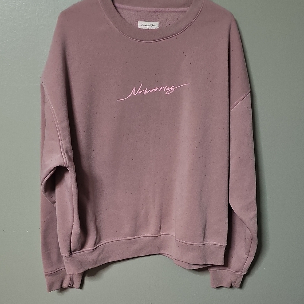 Pink Crewneck Sweatshirt